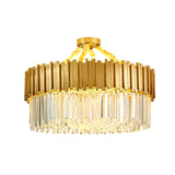 gemma crystal round chandelier