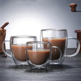 Adriano Double Walled Coffee Mugs