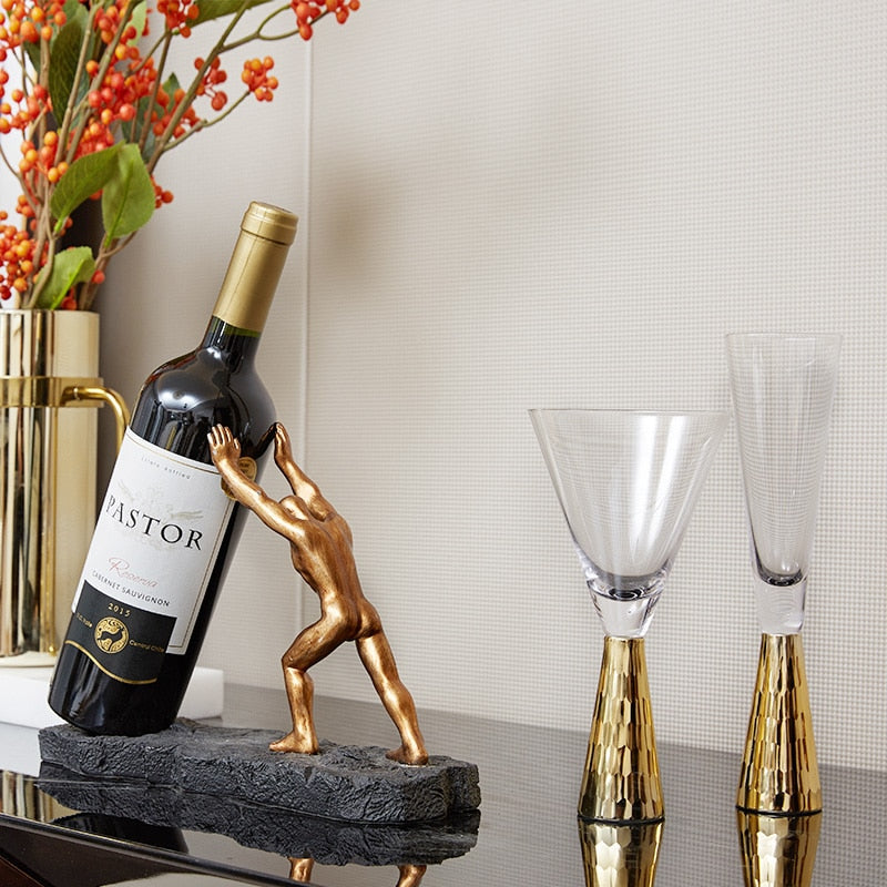 Girard Golden Wine Holder