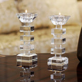 Giselle Glass Candle Holders