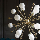 glass ball pendant light