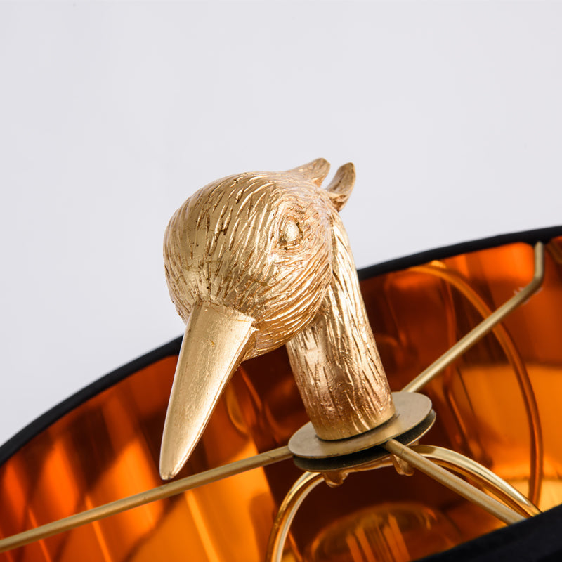 gold ibis table lamp