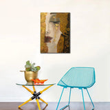 The Golden Tears Hand Painted Canvas