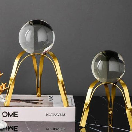 Gracielle Gazing Sphere Modern Statues