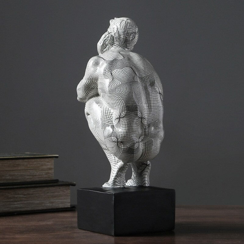 Graphica Thinker Statue