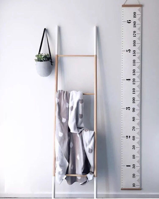 Hanging Ruler Height Chart Nursery Baby Kids Decor