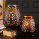 Hila Patterned Vintage Candle Holder