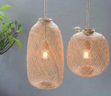 Kanya - Compressable Bamboo Pendant Light