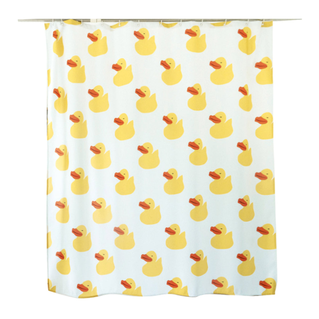 Ofat Home French Goose and Duck Waterproof Shower Curtains for Bathroom Tub Decor, No Liner Needed Washable,Heavy Fabric 150gsm,72x84 inch