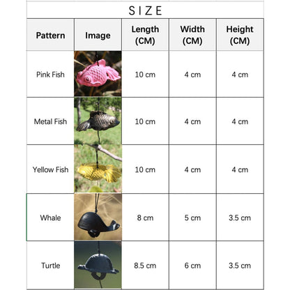 Japanese Style Wind Chime Wind Bell Ring, Cute Animal Shape Metal Chime, Traditional Eastern Oriental Zen Home Garden Decoration