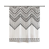 Ofat Home Boho Chic Tribal Shower Curtain with Hooks Bathroom Decor, No Liner Needed Waterproof Washable, Heavy Fabric 150gsm, 72"x72"