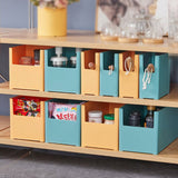 Pastel Coloured Desk/Cabinet Storage Boxes