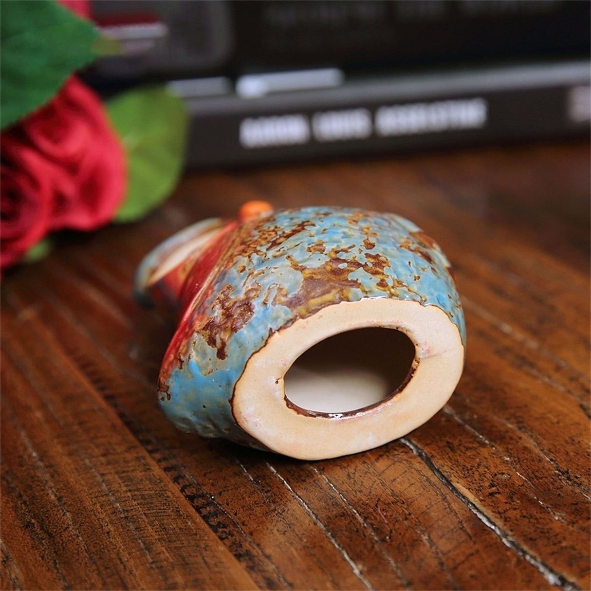 Set of 3 Owl Ornaments - Ceramic Fired Ornaments