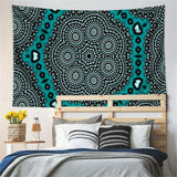 Ofat Home Bohemian Tapestry Handmade Tapestry Speckled patternTapestry, Abstract  Spots Tapestry for Living Room