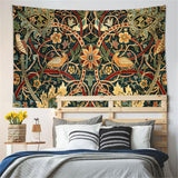 Ofat Home Bohemian Tapestries Handmade Tapestries Specialty Tapestries, Mountain Tapestry Art, Forest Tapestries