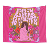 Earth Laughs In Flowers Tapestry - Tapestries