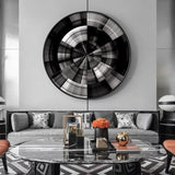 Industria Circular Canvas Print