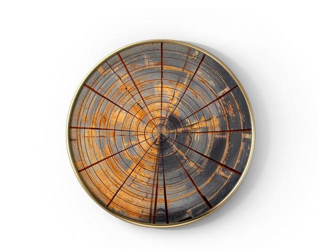 Industria Circular Canvas Print