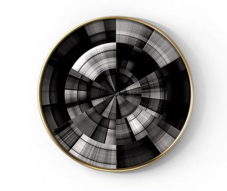 Industria Circular Canvas Print