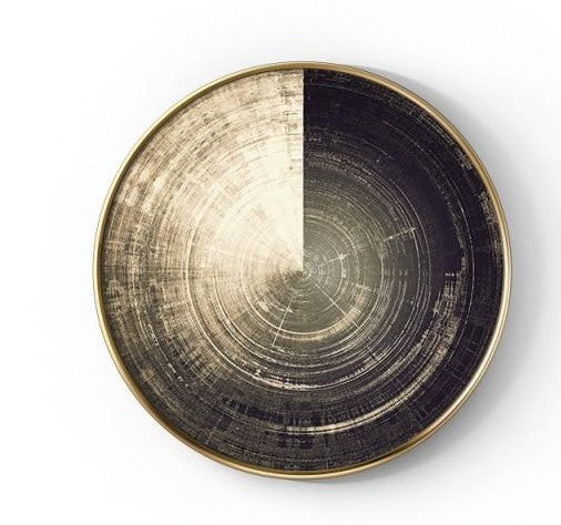 Industria Circular Canvas Print