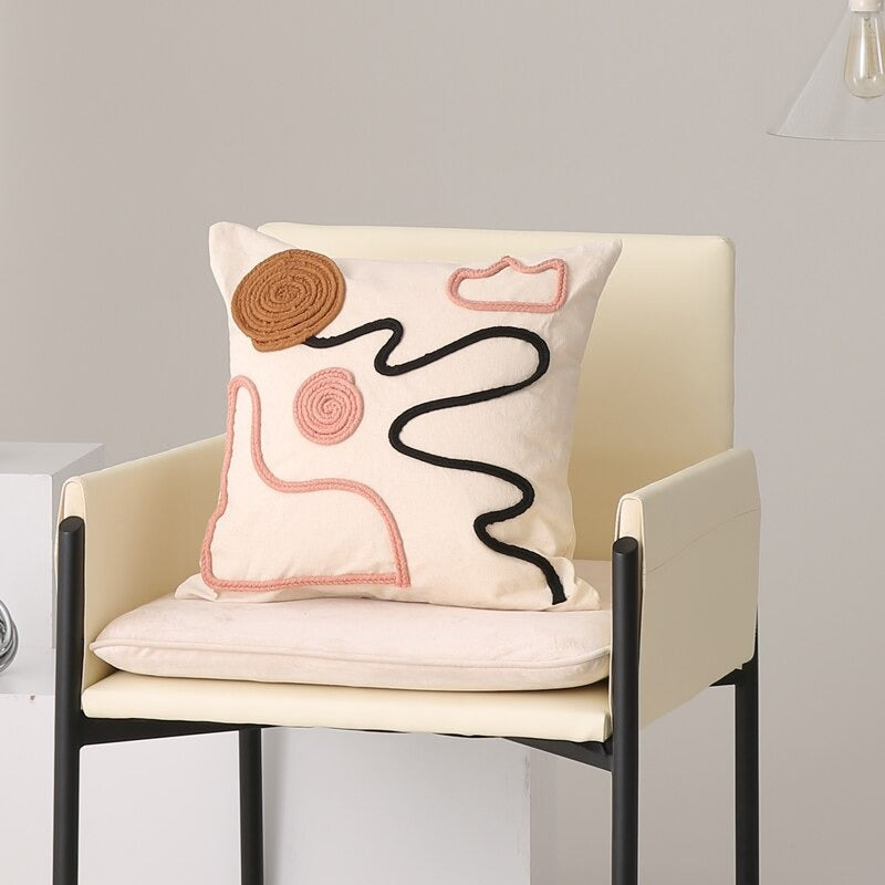 Izzy Abstract Pillow Covers