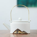 Distant Mountain Teapot