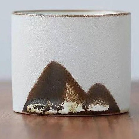 Distant Mountain Tea Cups