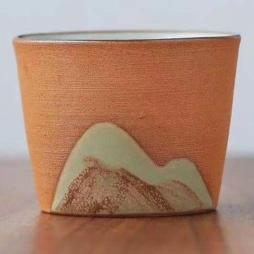 Distant Mountain Tea Cups