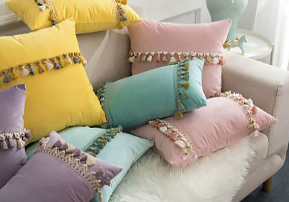 Joyful Tassel Pillow Covers