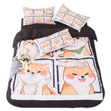 Kawaii Shiba Bedding Set