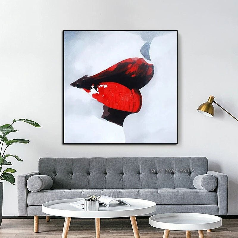 Kissable Hand Painted Canvas