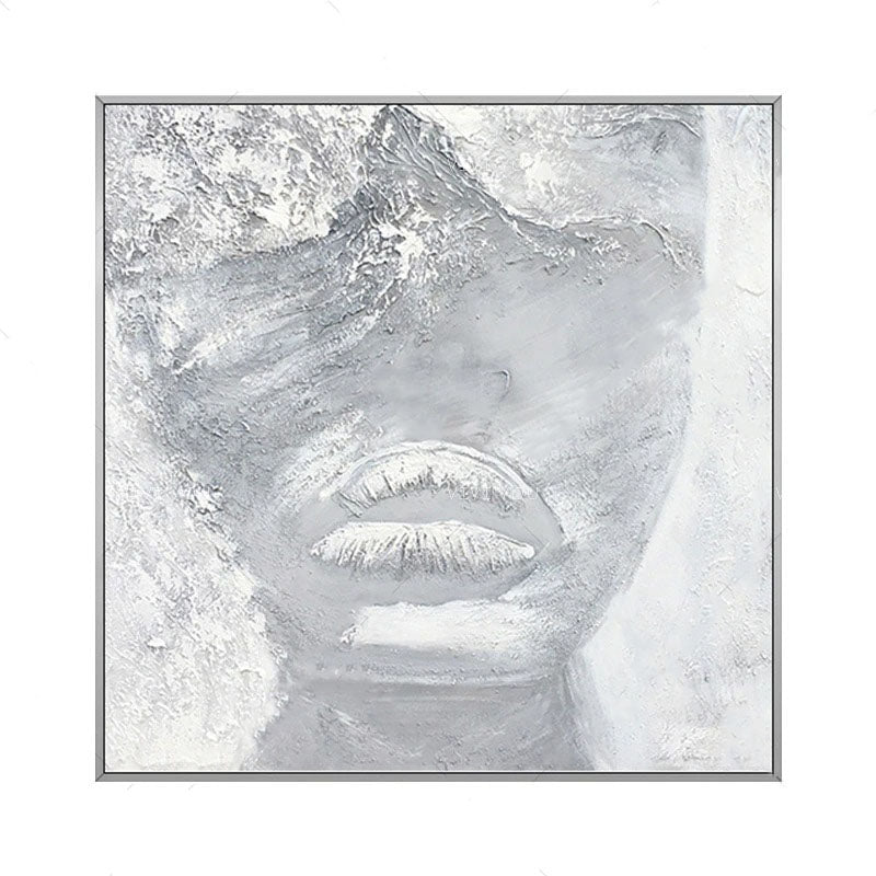 Lady in the Fog Hand Painted Canvas