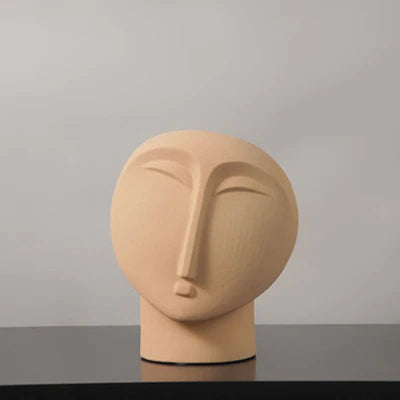 Landon Abstract Face Vases