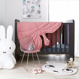 Baby Leaf Playmat | Blanket Nursery Girls Kids Room Decor