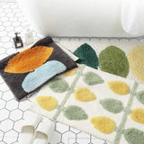 Lemon Tree Abstract Bath Mats