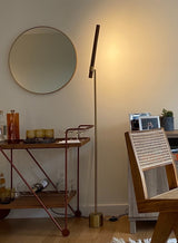 Linear Wood Led Floor Lamp