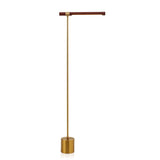 Linear Wood Led Floor Lamp