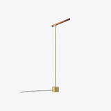 Linear Wood Led Floor Lamp