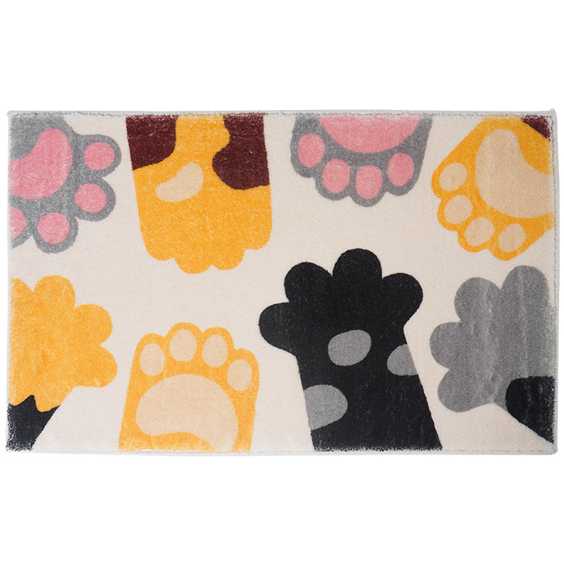 Lovely Bear Paw Bath Mat