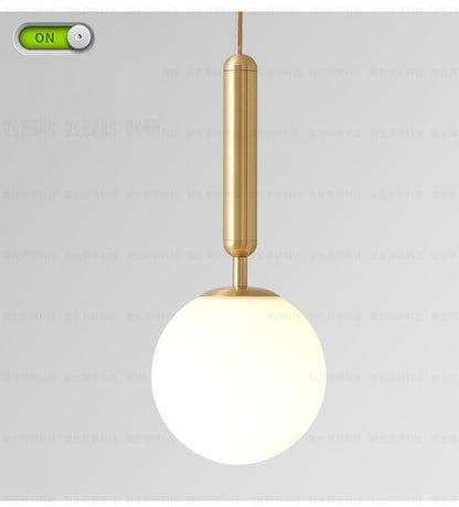 Luky -  Modern Nordic Brass Pendant Light