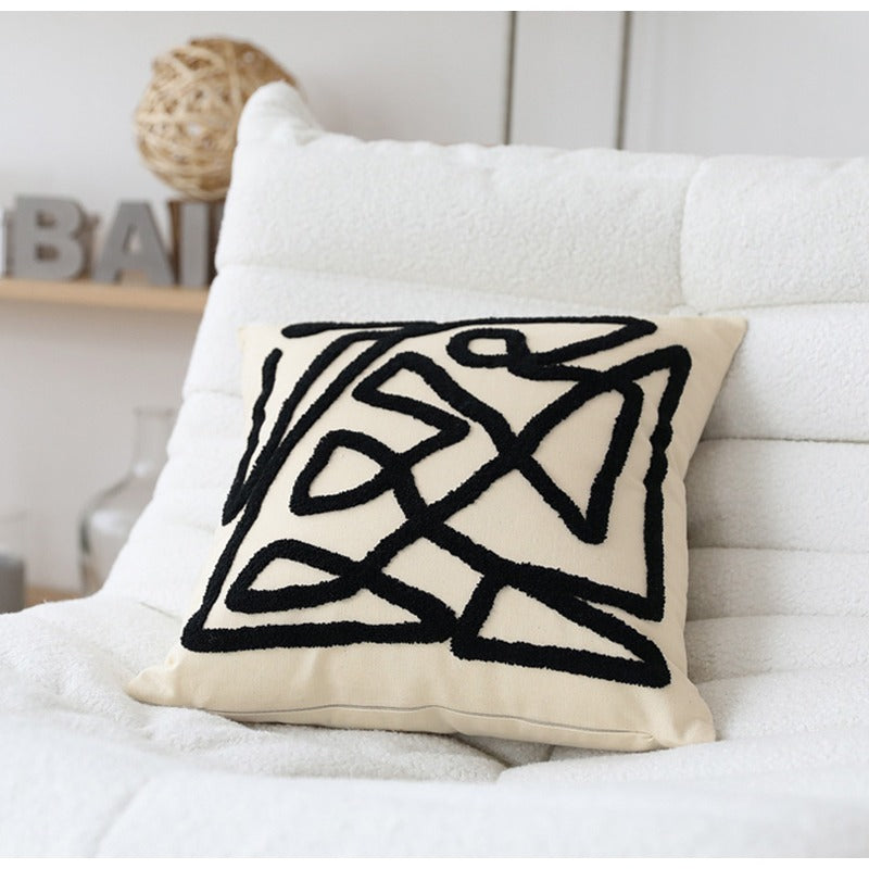 The Maze Abstract Pillow Collection