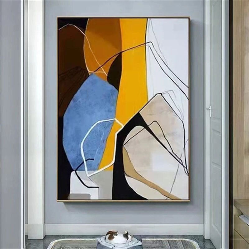 Melody in Color Hand Painted Canvas