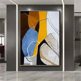 Melody in Color Hand Painted Canvas