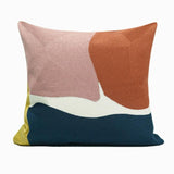 Modern Retro Geometric Decorative Embroidery Cushion Pillow Cover