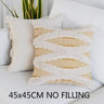 Cushion Cover Decorative Tufting Pillow Case Modern Simple Stripe Geometric Home Sofa Chair Bedding
