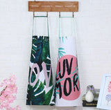 Cactus leaf plant pattern apron kitchen cooking set home accessories