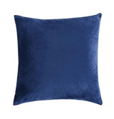 Velvet Solid Throw Pillow Cushion Cover