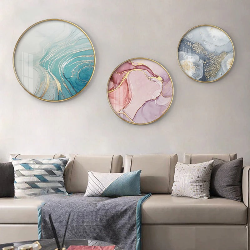 Mia Marble Canvas Prints