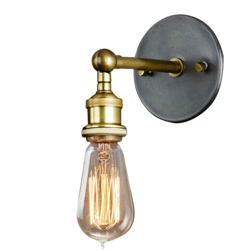 Modern Country Style Brass Wall Lamp