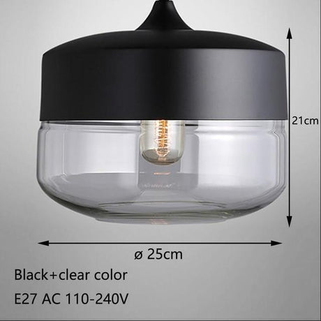 Modern Nordic Glass Pendant Light